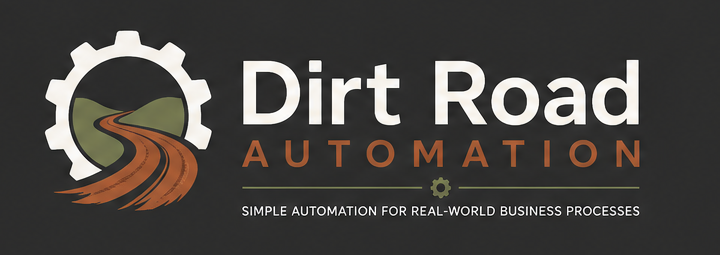 Dirt Road Automation: simple automation for real-world business processes